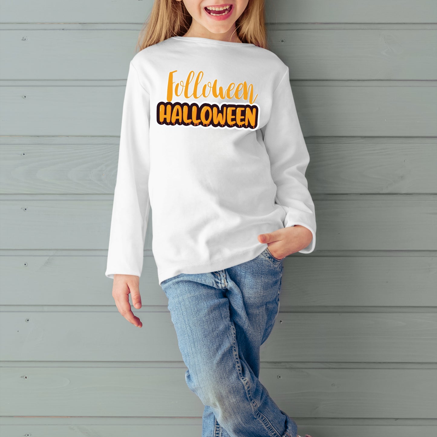 Halloween Folloween Halloween Sweatshirt, Cute Halloween Sweatshirt, Funny Halloween Sweatshirt, Halloween Design Shirt, Fall Sweatshirts