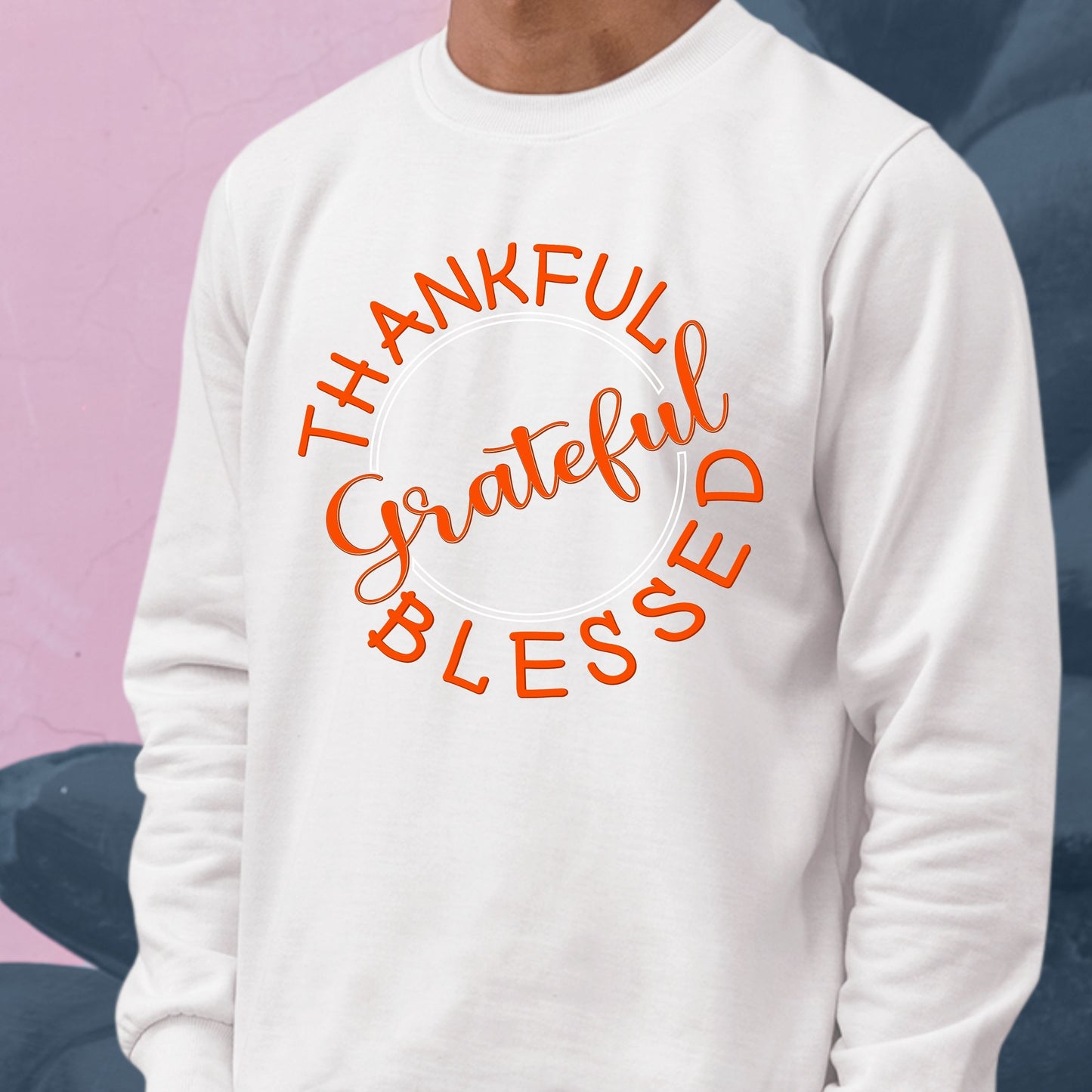 Thankful Grateful Blessed, Thanksgiving Sweatshirt, Thanksgiving Sweater for kids, Thanksgiving Gift Ideas, Cute Thanksgiving