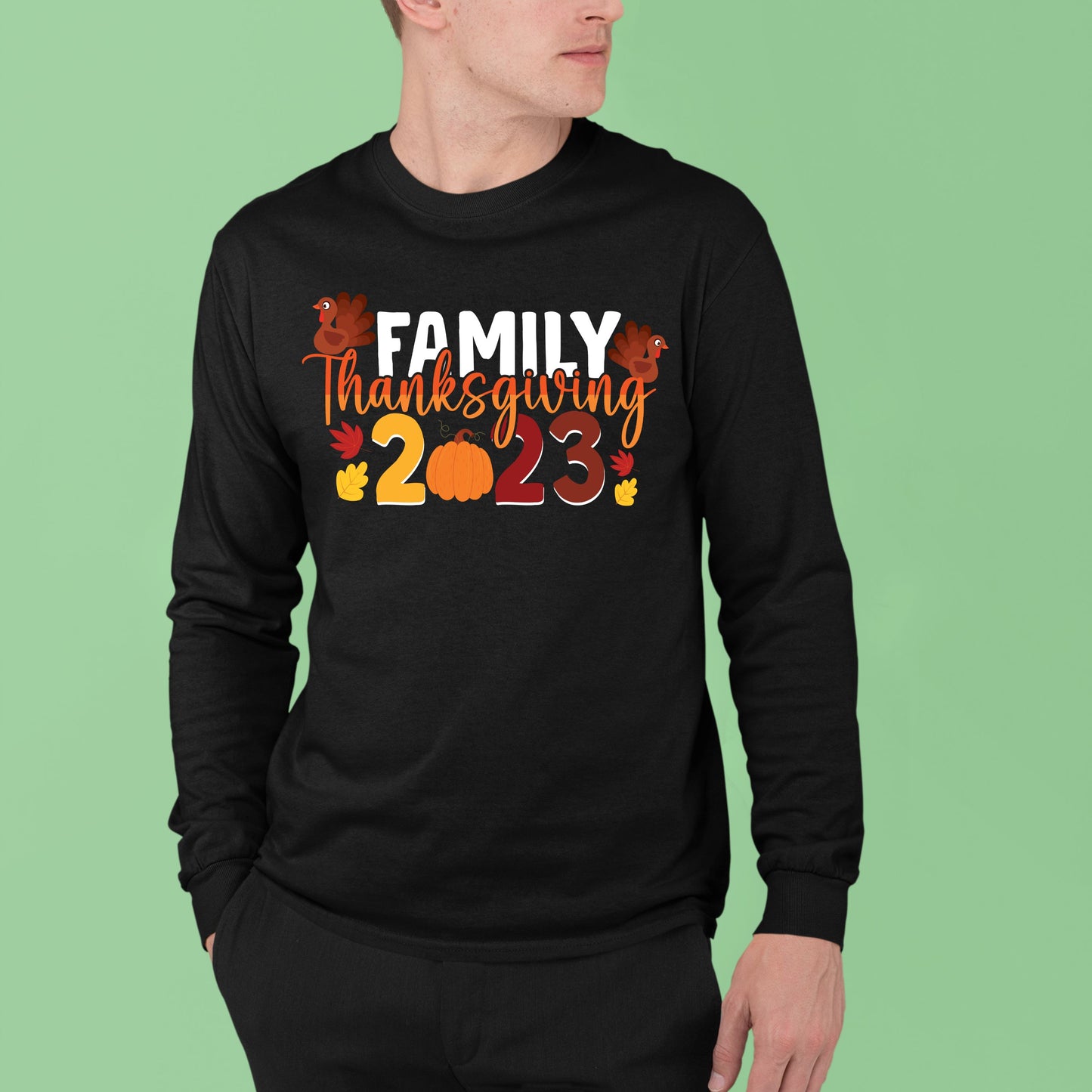 Thanksgiving Family 2023, Thanksgiving Sweatshirt, Thanksgiving Sweater for Men, Thanksgiving Gift Ideas, Cute Thanksgiving