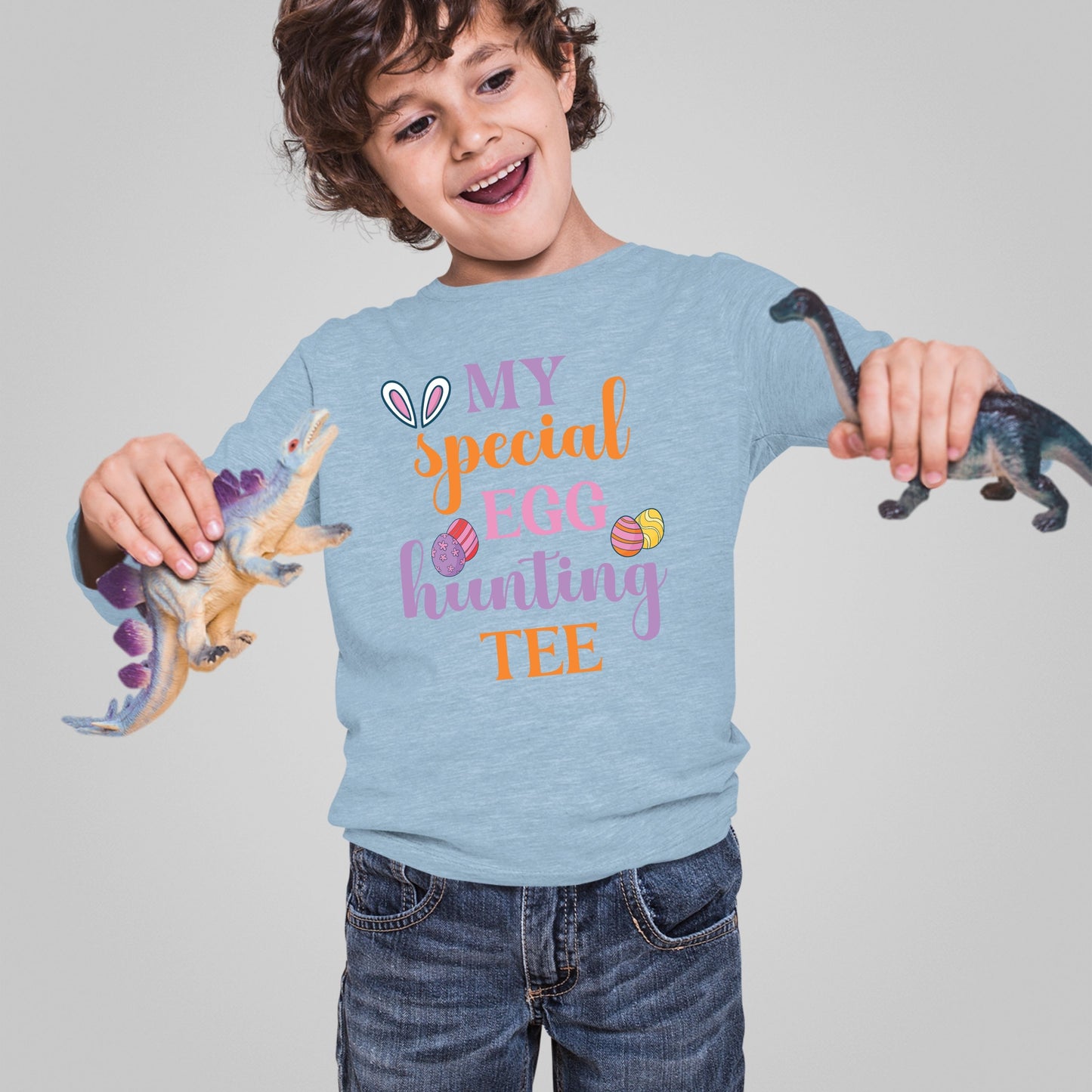 My Special Egg Hunting Tee - Toddler Long Sleeve Tee