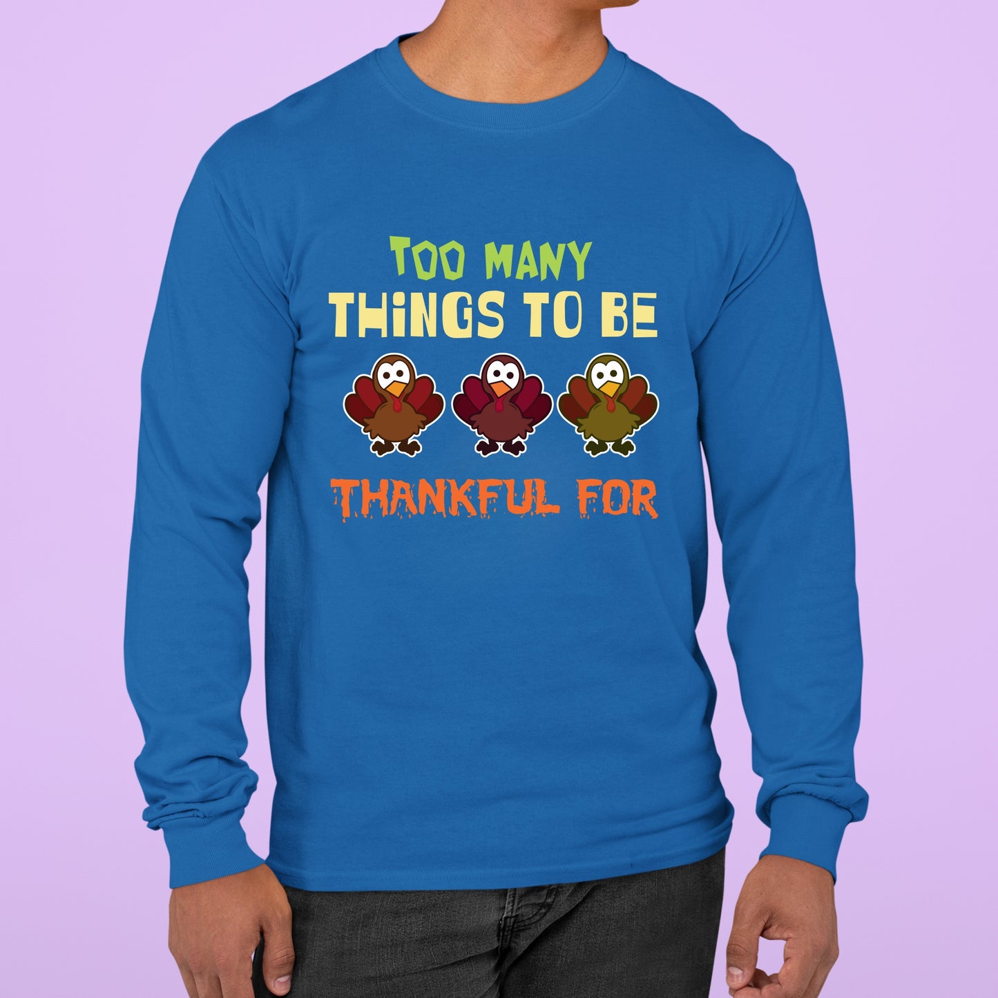 Thanksgiving Cute Turkey Sweatshirt, Thanksgiving Sweatshirt, Thanksgiving Sweater for Men, Thanksgiving Sweater for Women, Thanking Gift