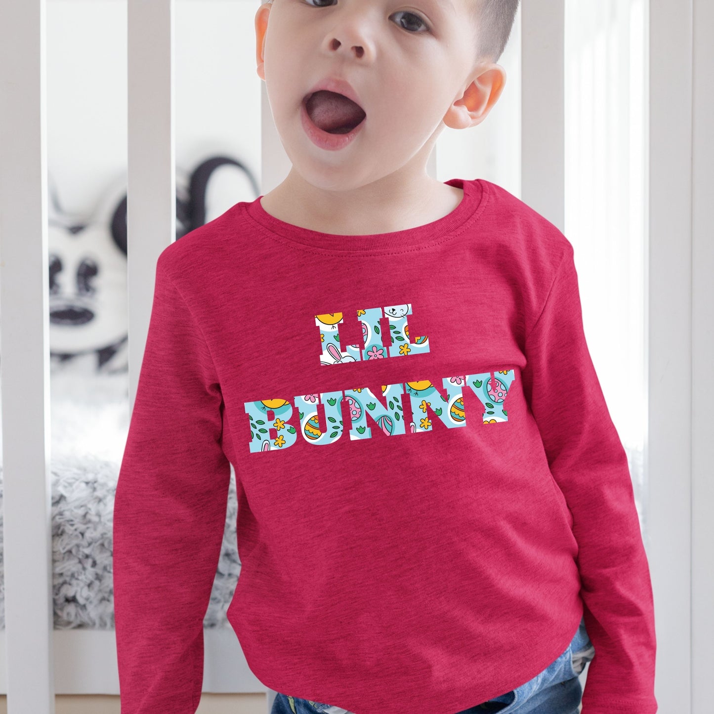 Lil Bunny - Toddler Long Sleeve Tee