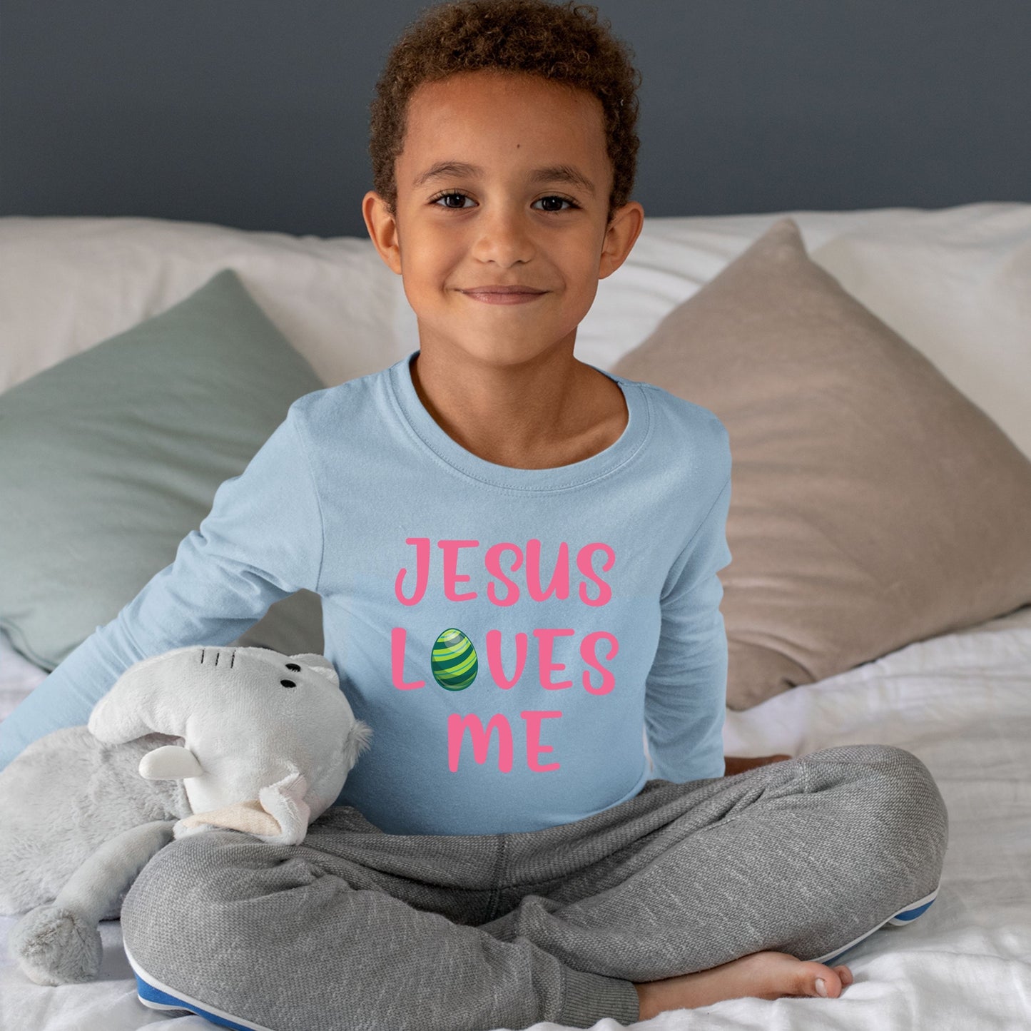 Jesus Loves Me - Toddler Long Sleeve Tee