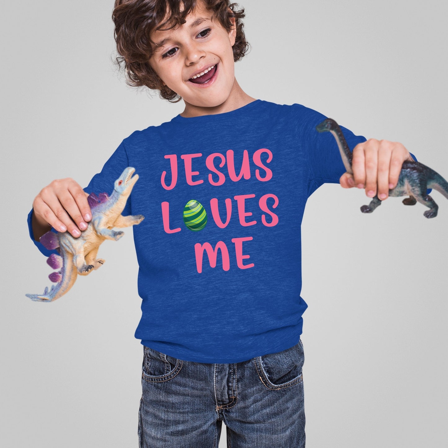 Jesus Loves Me - Toddler Long Sleeve Tee