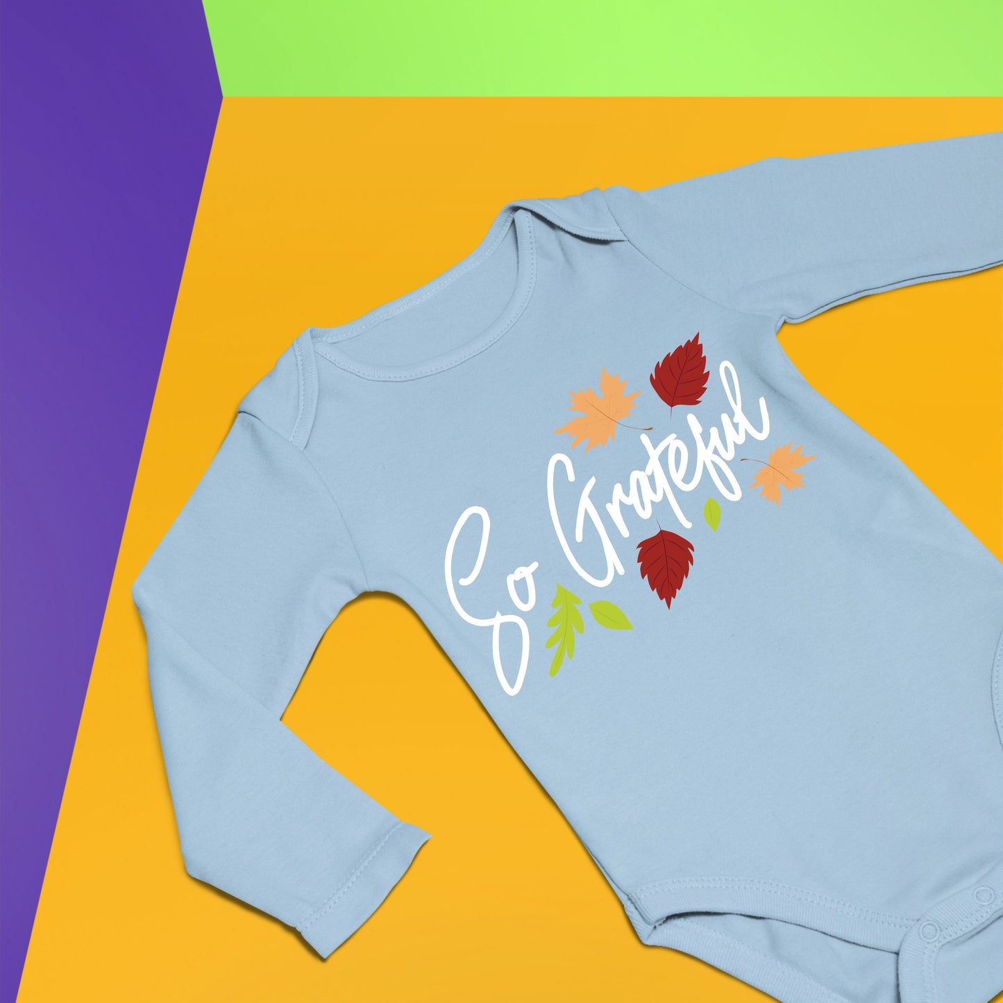 So Grateful, Thanksgiving Bodysuit, Thanksgiving Onesies for kids, Thanksgiving Gift Ideas, Cute Thanksgiving