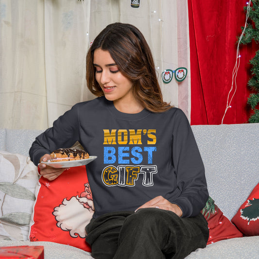 Mom's Best Gift, Christmas Long Sleeves, Christmas Crewneck For Women, Christmas Sweater, Christmas Sweatshirt, Christmas Present