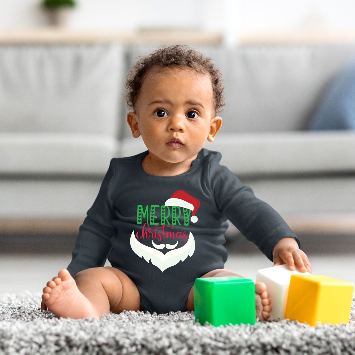 Merry Christmas, Christmas Bodysuits For Kids, Christmas Bodysuits, Christmas Long Sleeves, Christmas Present, Christmas Onesies