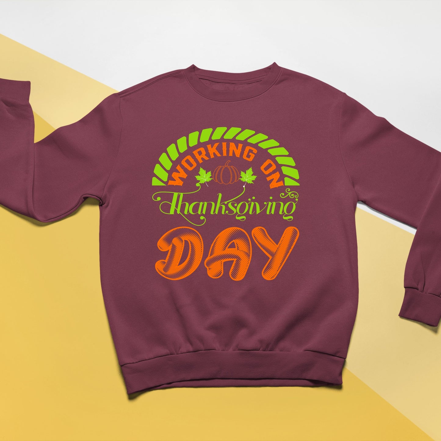 Working on Thanksgiving Sweatshirt, Thanksgiving Sweatshirt, Thanksgiving Sweater for Kid, Thanksgiving Gift, Cute Thanksgiving