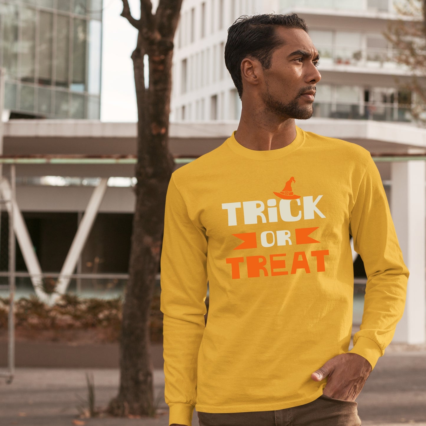 Trick or Treat, Halloween Gift Sweatshirt, Halloween Sweater, Cute Halloween Sweatshirt, Funny Halloween Sweatshirt, Fall Sweatshirts