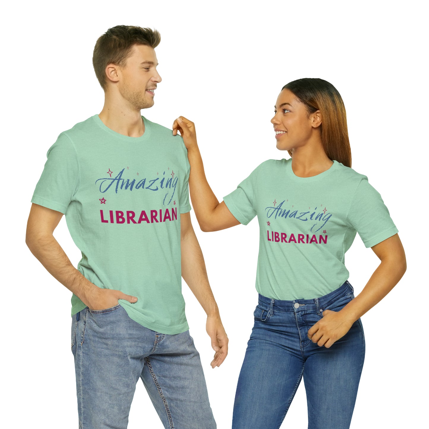 Amazing Librarian Unisex Jersey Short Sleeve Tee