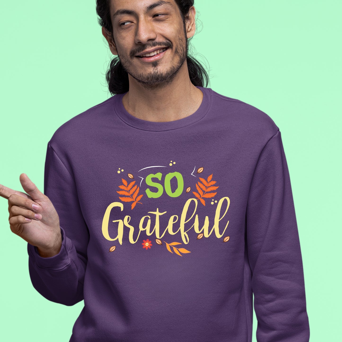 Thanksgiving So Grateful Sweatshirt, Thanksgiving Sweatshirt, Thanksgiving Sweater for Men, Thanksgiving Sweater for Women, Thanking Gift