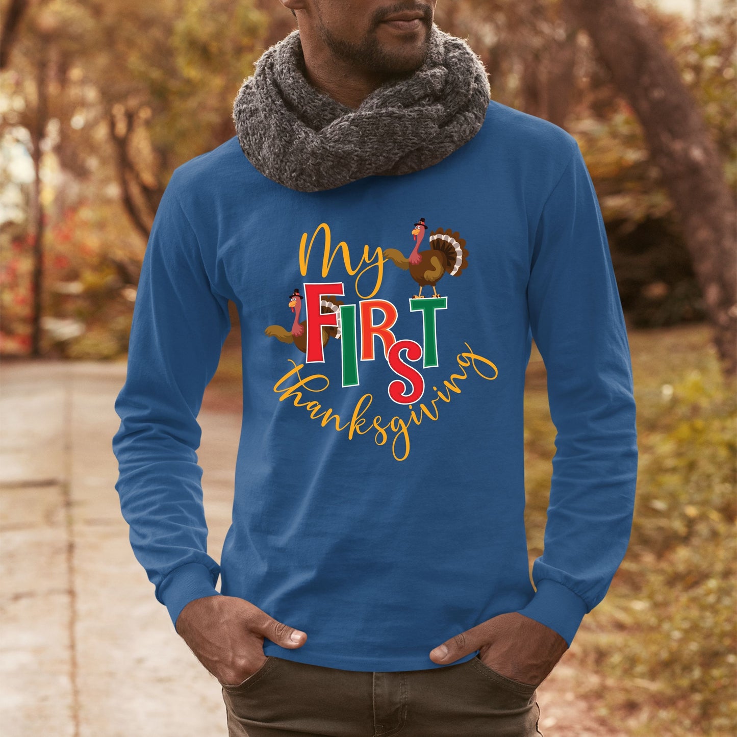 My First Thanks Giving, Thanksgiving Gift Ideas, Cute Thanksgiving, Thanksgiving Sweatshirt, Thanksgiving Sweater for Men