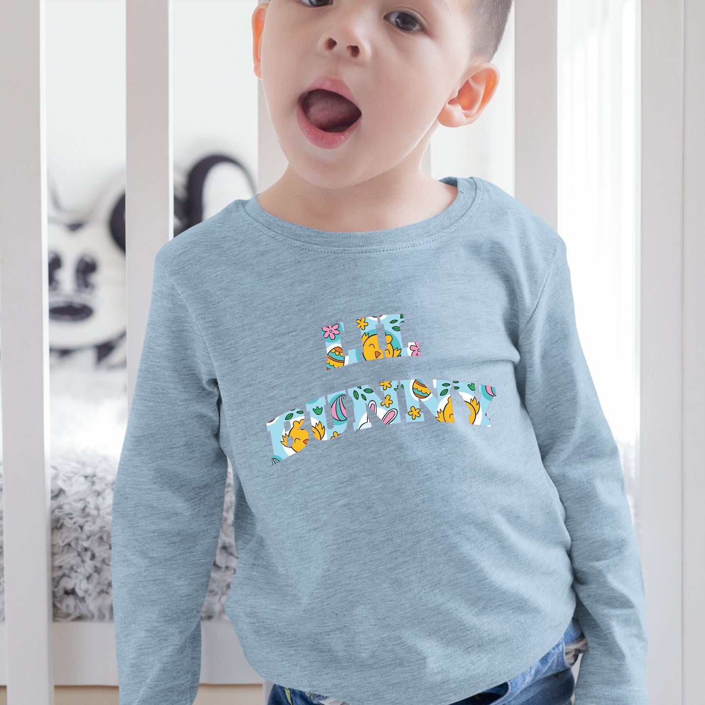 Lil Bunny - Toddler Long Sleeve Tee