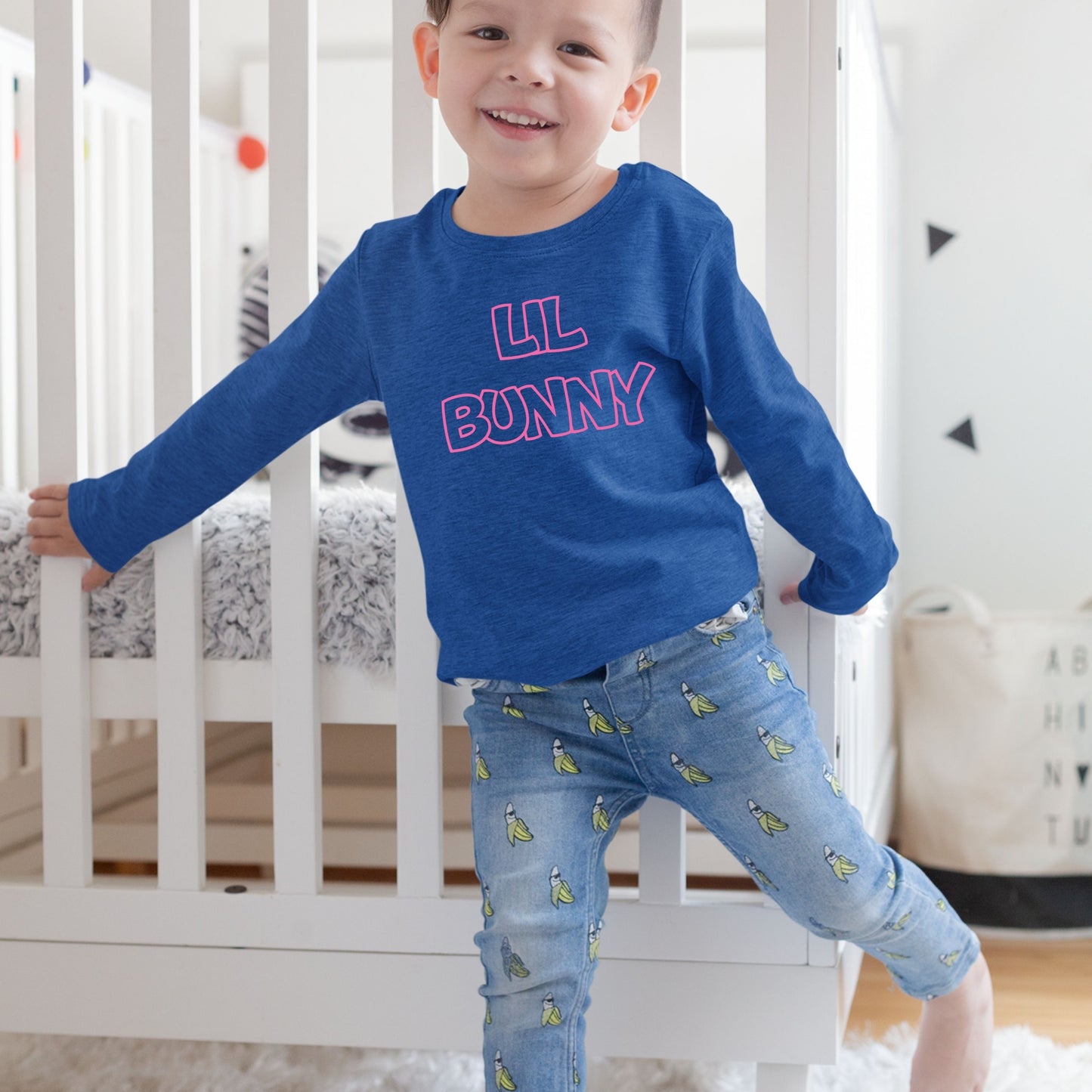 Lil Bunny - Toddler Long Sleeve Tee