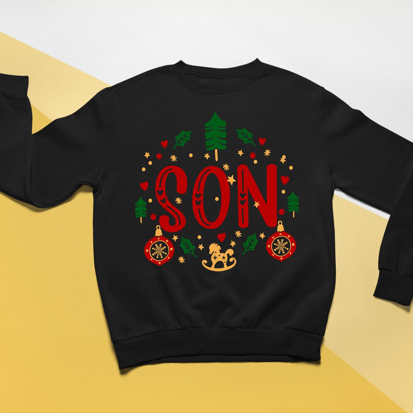 Son, Youth Long Sleeve, Christmas, Christmas Shirts, Christmas Clothing, Christmas Decor, Christmas Sweatshirts