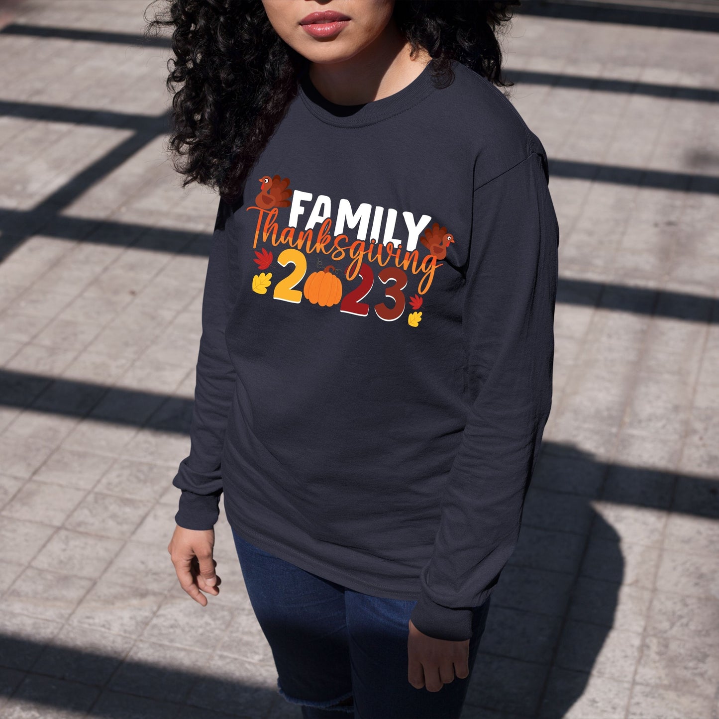 Thanksgiving Family 2023, Thanksgiving Sweatshirt, Thanksgiving Sweater for Women, Thanksgiving Gift Ideas, Cute Thanksgiving