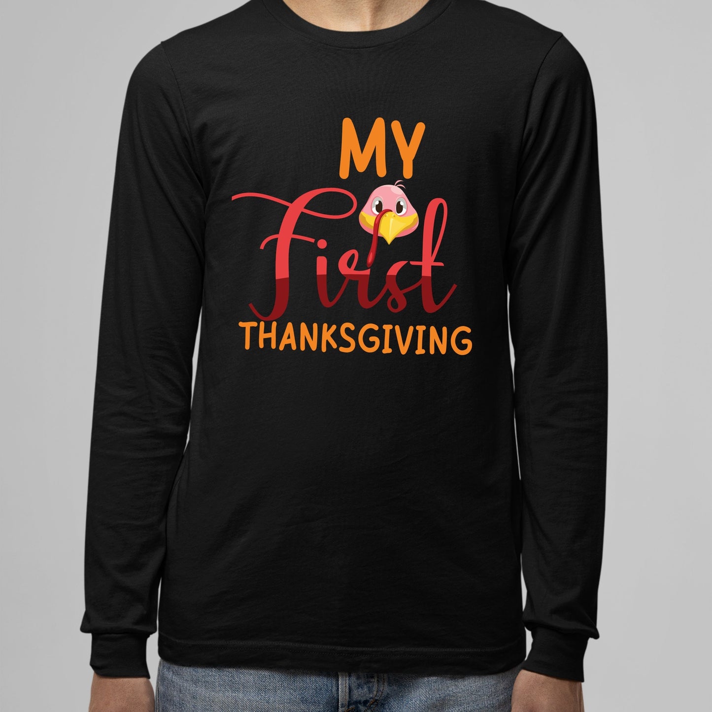 My First Thanks Giving, Thanksgiving Sweatshirt, Thanksgiving Sweater for Men, Thanksgiving Gift Ideas, Cute Thanksgiving