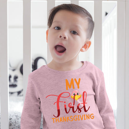 My First Thanks Giving, Thanksgiving Sweatshirt, Thanksgiving Sweater for kids, Thanksgiving Gift Ideas, Cute Thanksgiving