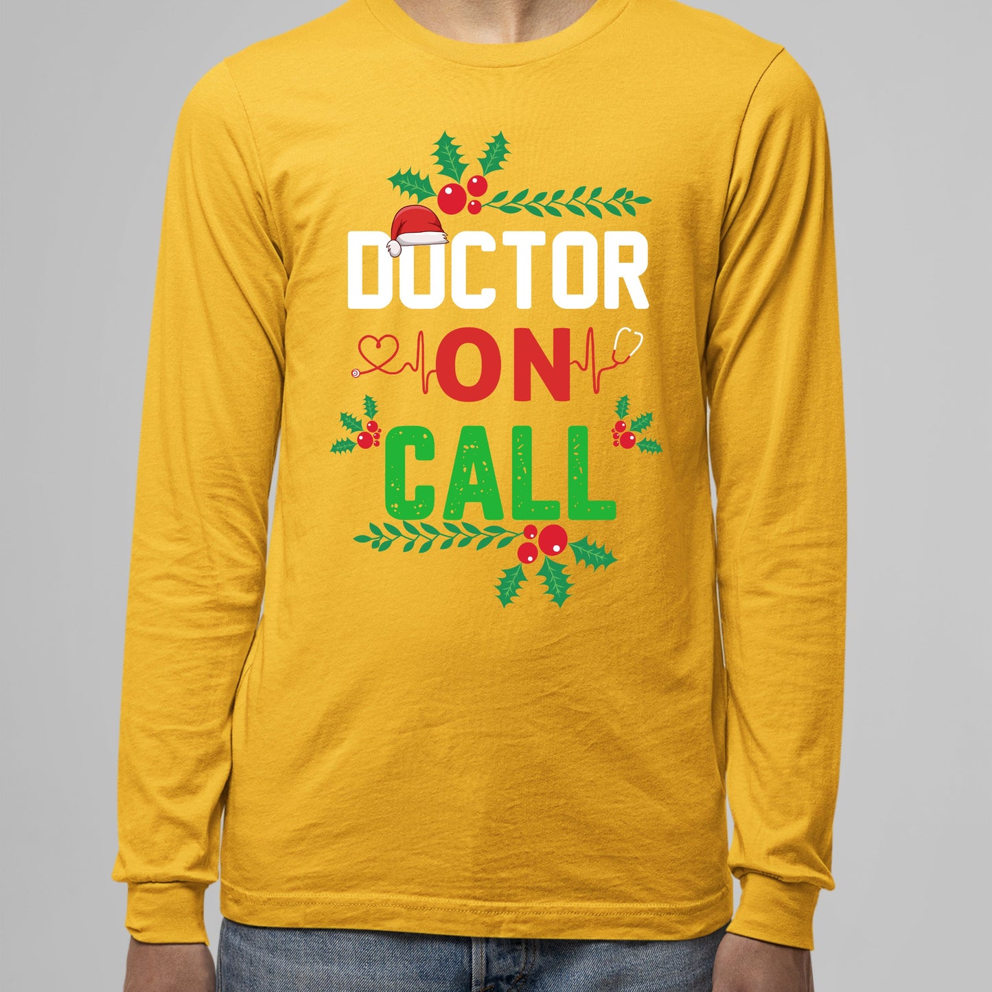 Doctor on Call, Men Long Sleeves, Christmas Shirts, Christmas Sweatshirts, Christmas, Christmas Clothing, Christmas Decor