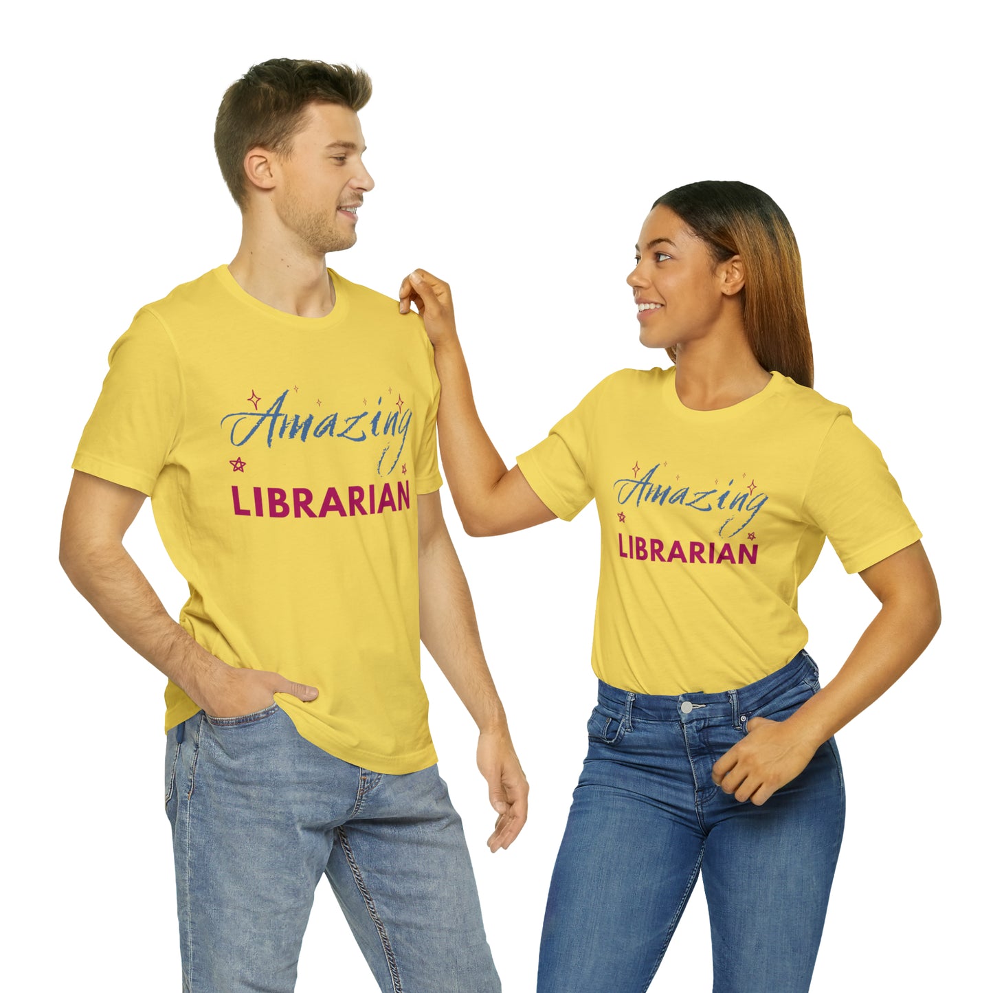 Amazing Librarian Unisex Jersey Short Sleeve Tee