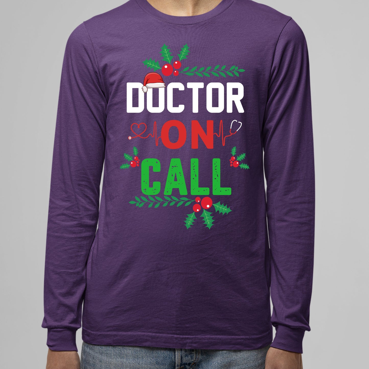 Doctor on Call, Men Long Sleeves, Christmas Shirts, Christmas Sweatshirts, Christmas, Christmas Clothing, Christmas Decor