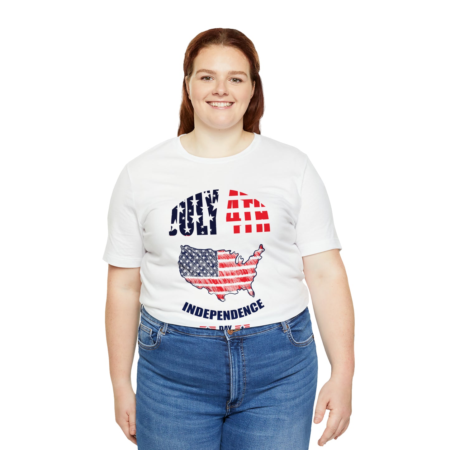 4th of July Independence Day Unisex Jersey Short Sleeve Tee