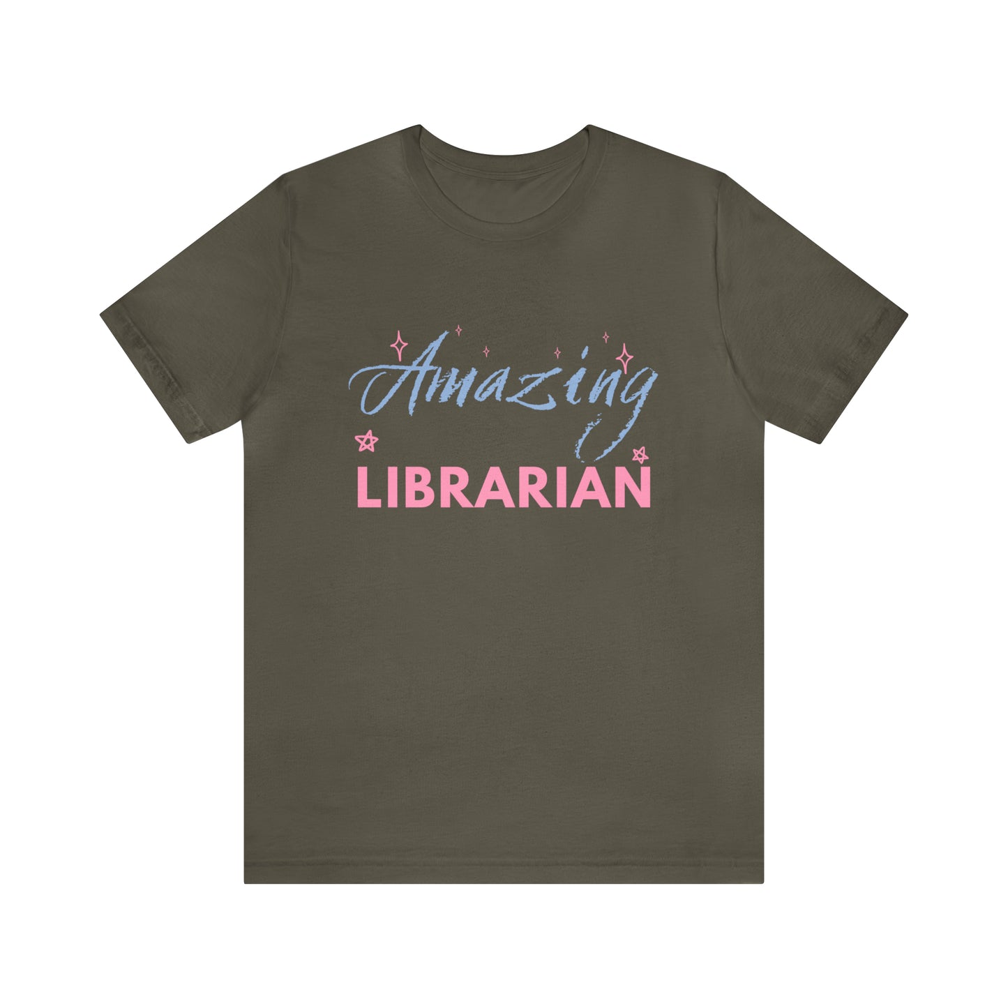Amazing Librarian Unisex Jersey Short Sleeve Tee
