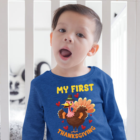 My First Thanks Giving, Thanksgiving Sweatshirt, Thanksgiving Sweater for kids, Thanksgiving Gift Ideas, Cute Thanksgiving