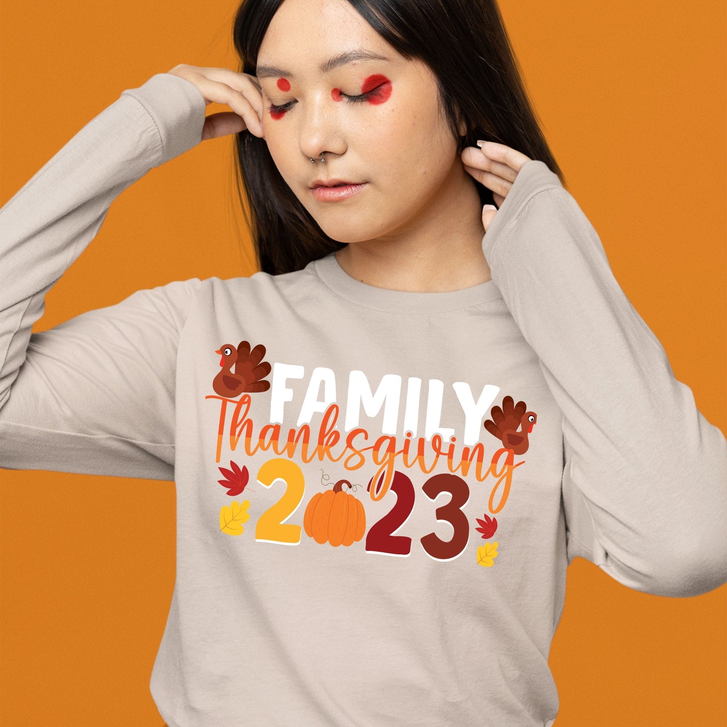 Thanksgiving Family 2023, Thanksgiving Sweatshirt, Thanksgiving Sweater for Women, Thanksgiving Gift Ideas, Cute Thanksgiving