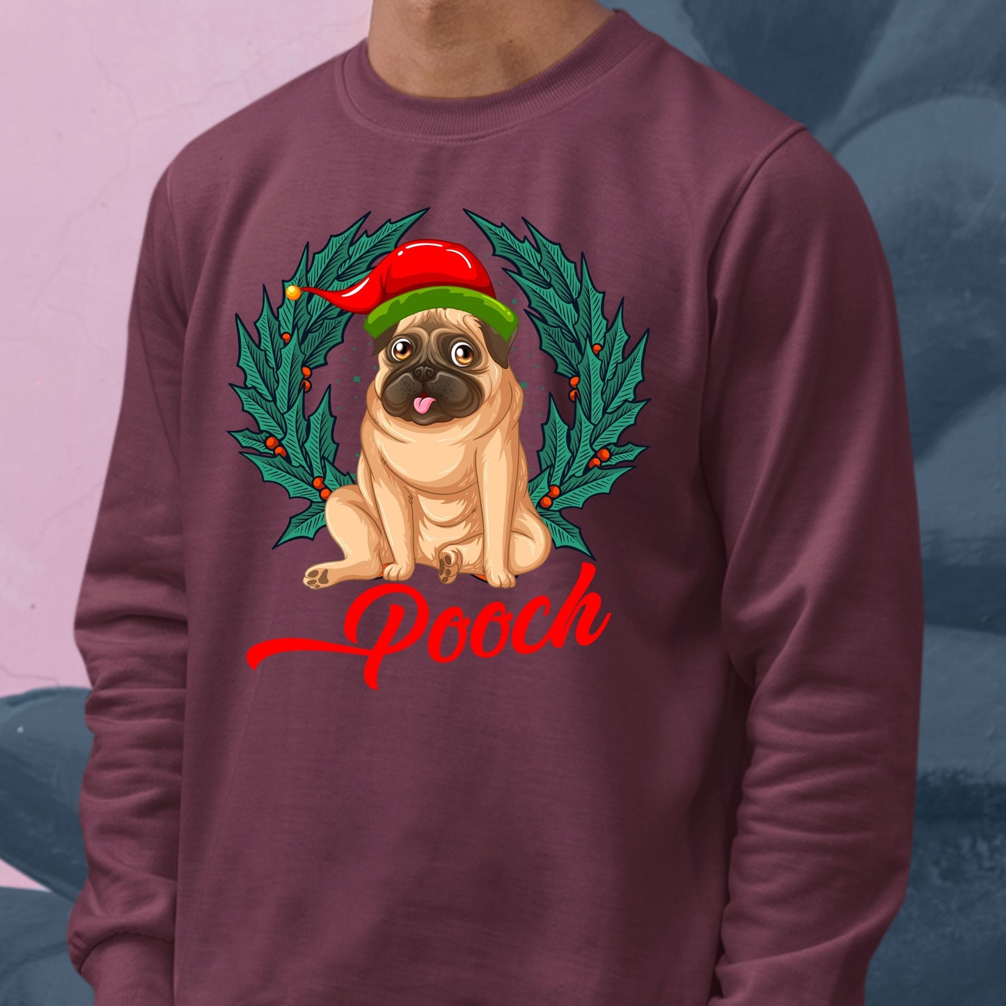 Pooch, Youth Long Sleeve, Christmas Shirts, Christmas Sweatshirts, Christmas, Christmas Clothing, Christmas Decor