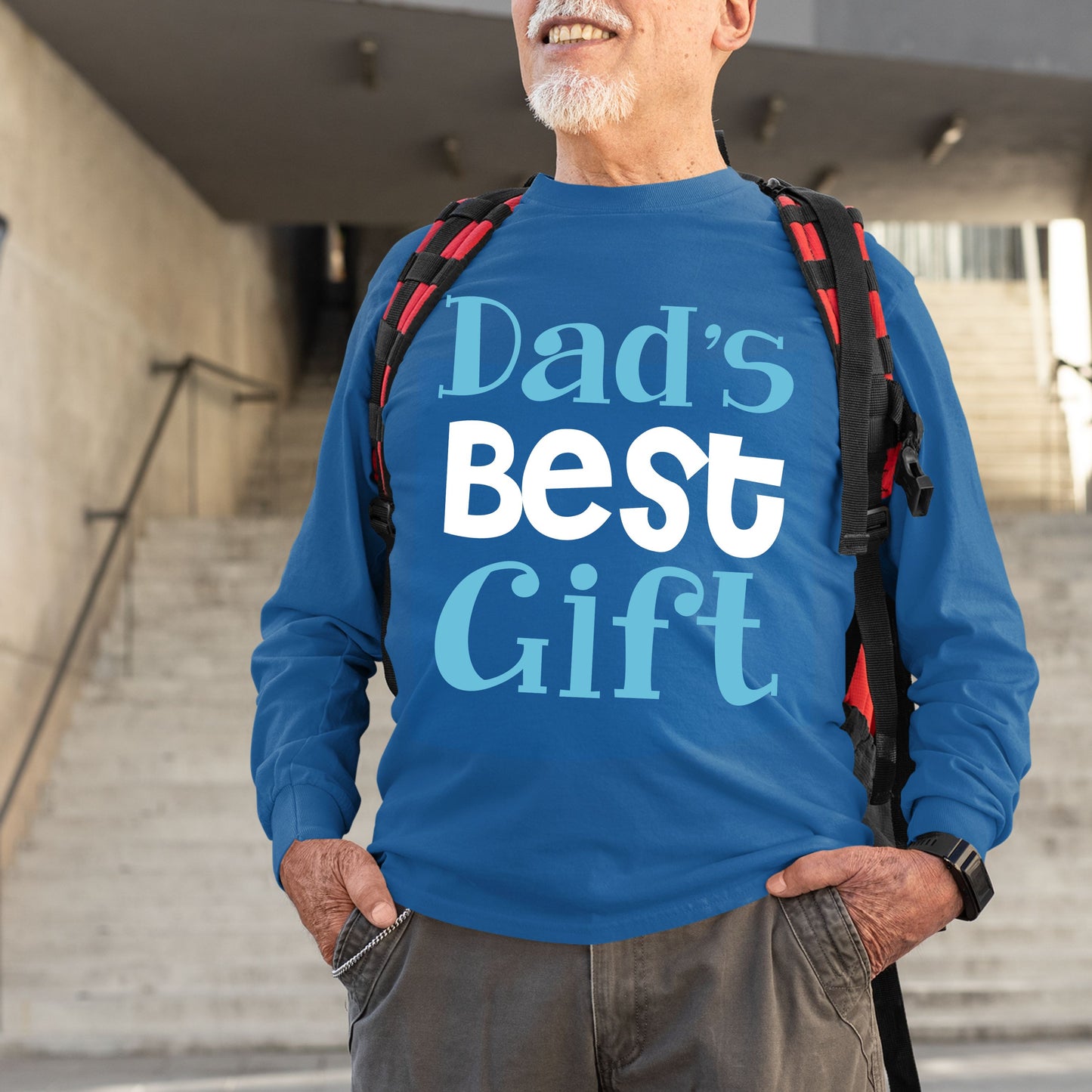 Dad's Best Gift, Men Long Sleeves, Christmas, Christmas Decor, Christmas Shirts, Christmas Sweatshirts, Christmas Clothing