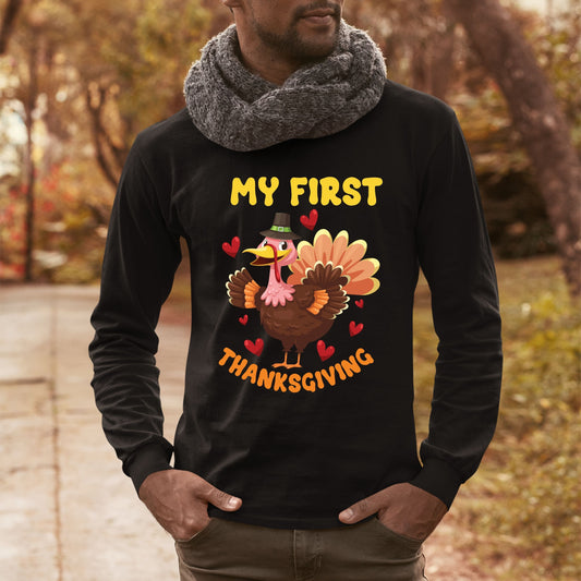 My First Thanks Giving, Thanksgiving Sweater for Men, Thanksgiving Gift Ideas, Cute Thanksgiving, Thanksgiving Sweatshirt