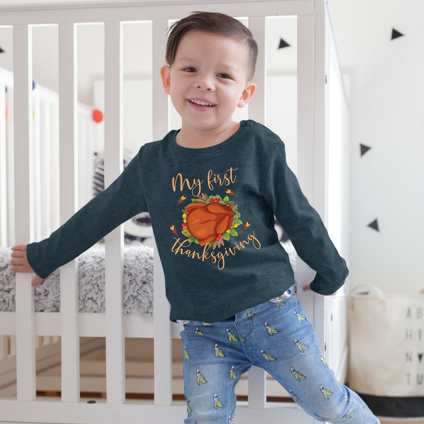 My First Thanks Giving, Thanksgiving Sweatshirt, Thanksgiving Sweater for kids, Thanksgiving Gift Ideas, Cute Thanksgiving