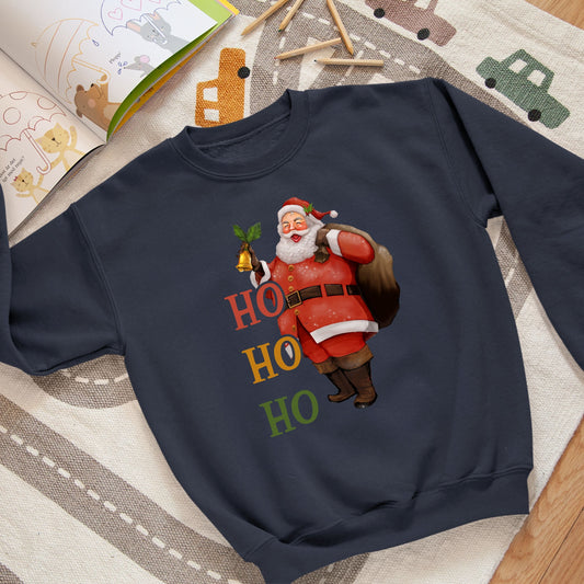 Ho Ho Ho, Youth Long Sleeve, Christmas, Christmas Decor, Christmas Shirts, Christmas Sweatshirts, Christmas Clothing