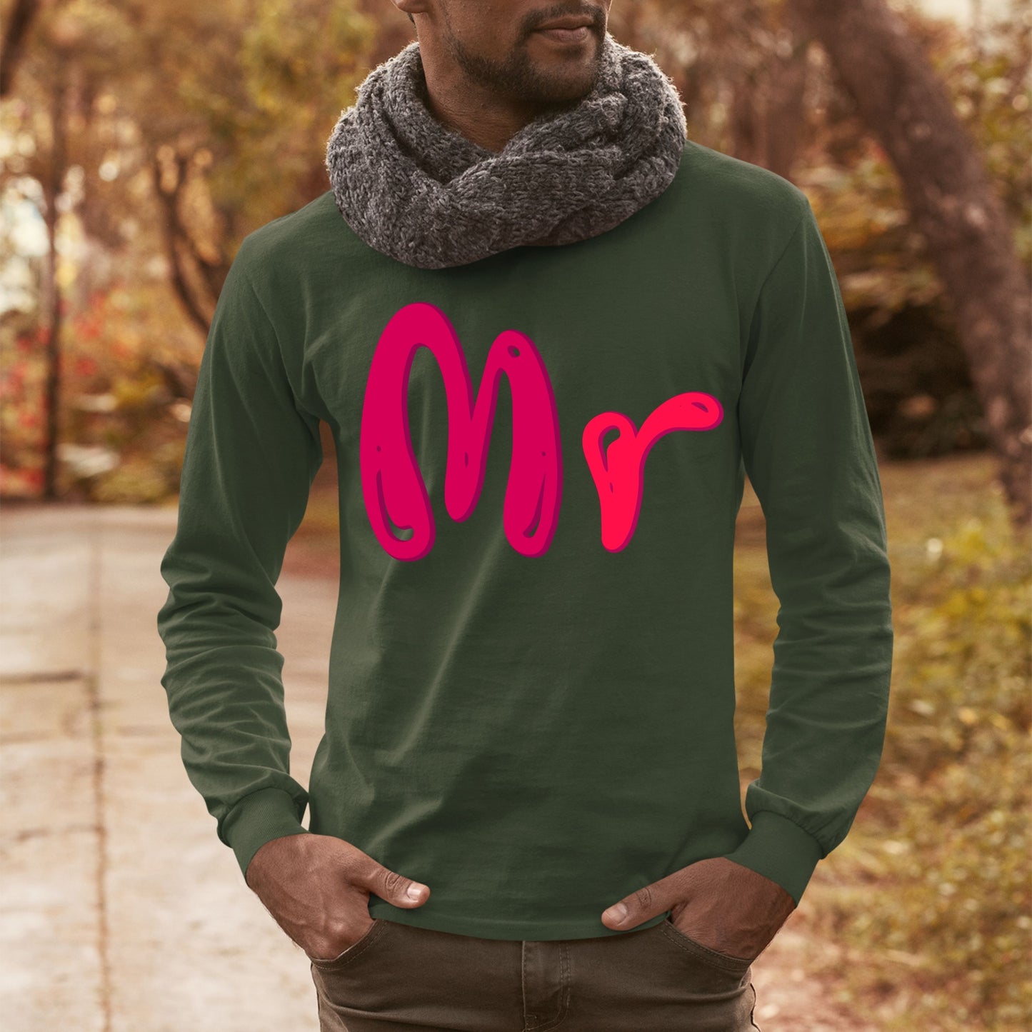 Mr, Christmas Sweatshirt, Christmas Long Sleeves, Christmas Sweater, Christmas Crewneck For Men, Christmas Present