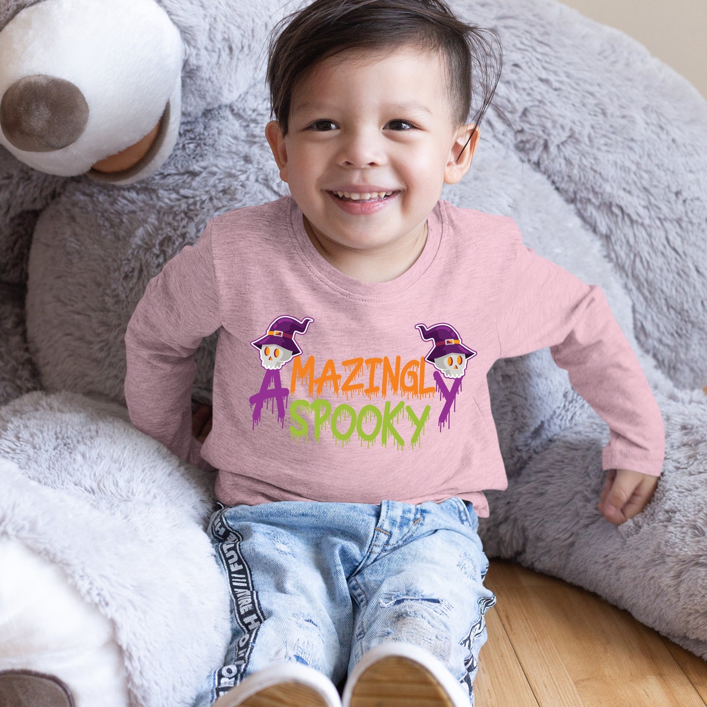 Halloween Amazingly Spooky Sweatshirt, Halloween Gift Sweatshirt, Halloween Sweater, Cute Halloween Sweatshirt, Halloween Design Shirt