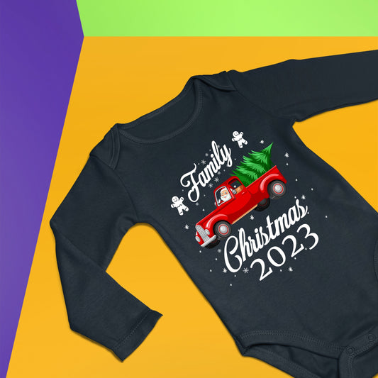 Family Christmas 2023, Onesie Long Sleeves, Christmas, Christmas Shirts, Christmas Clothing, Christmas Decor, Christmas Sweatshirts