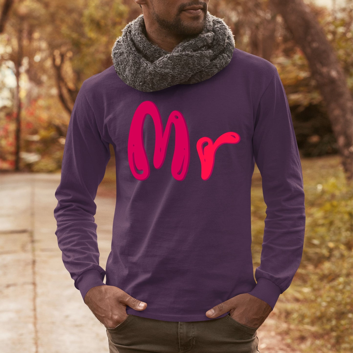 Mr, Christmas Sweatshirt, Christmas Long Sleeves, Christmas Sweater, Christmas Crewneck For Men, Christmas Present