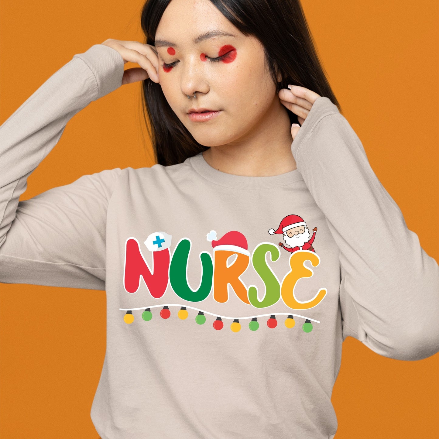 Nurse, Christmas Sweatshirt, Nurse Shirt, Christmas Shirt, Nursing School TShirt, 2022 Christmas, Nursing Gift for Woman, Nurse