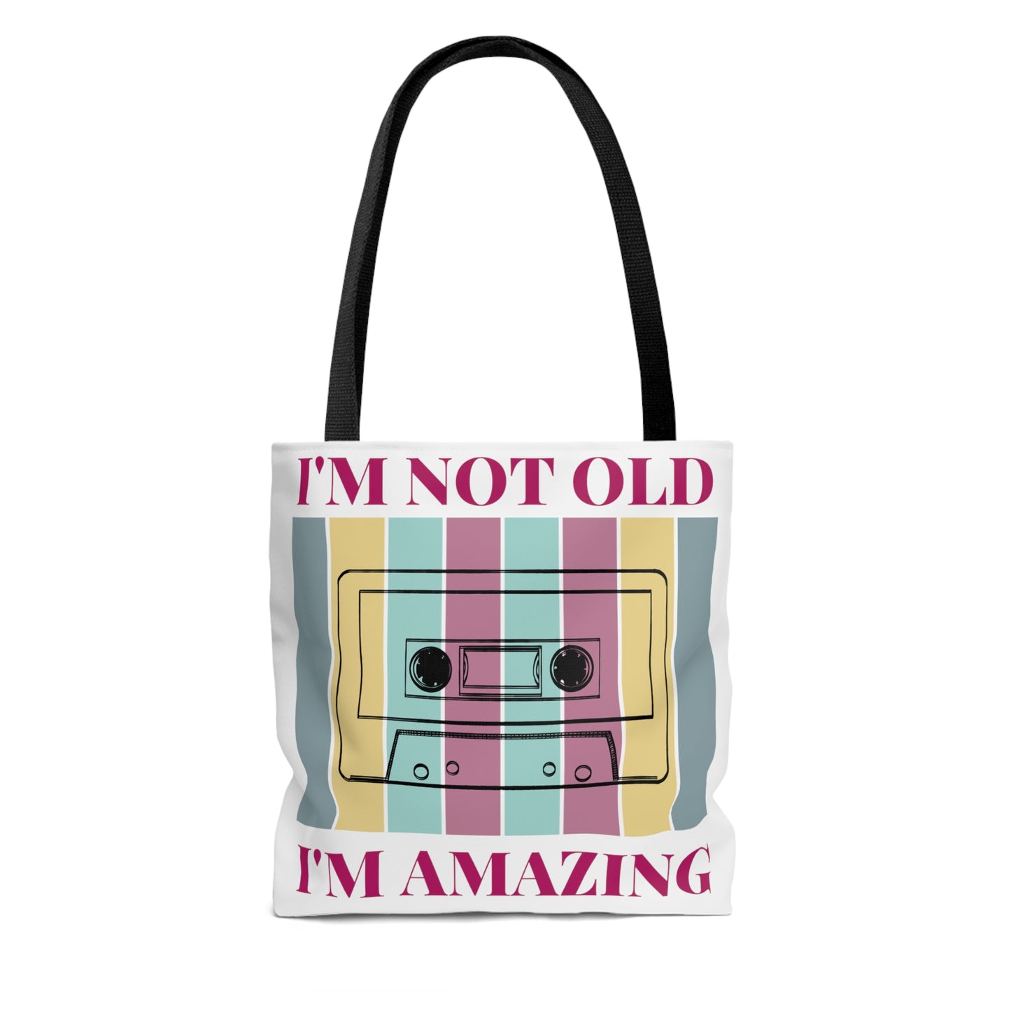 Cassette Tape I'm Not Old I'm Amazing Tote Bag