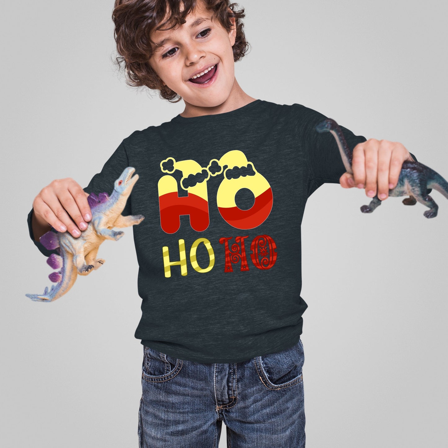 Ho Ho Ho, Christmas Crewneck For Toddler, Christmas Long Sleeves, Christmas Sweatshirt, Christmas Sweater, Christmas Present