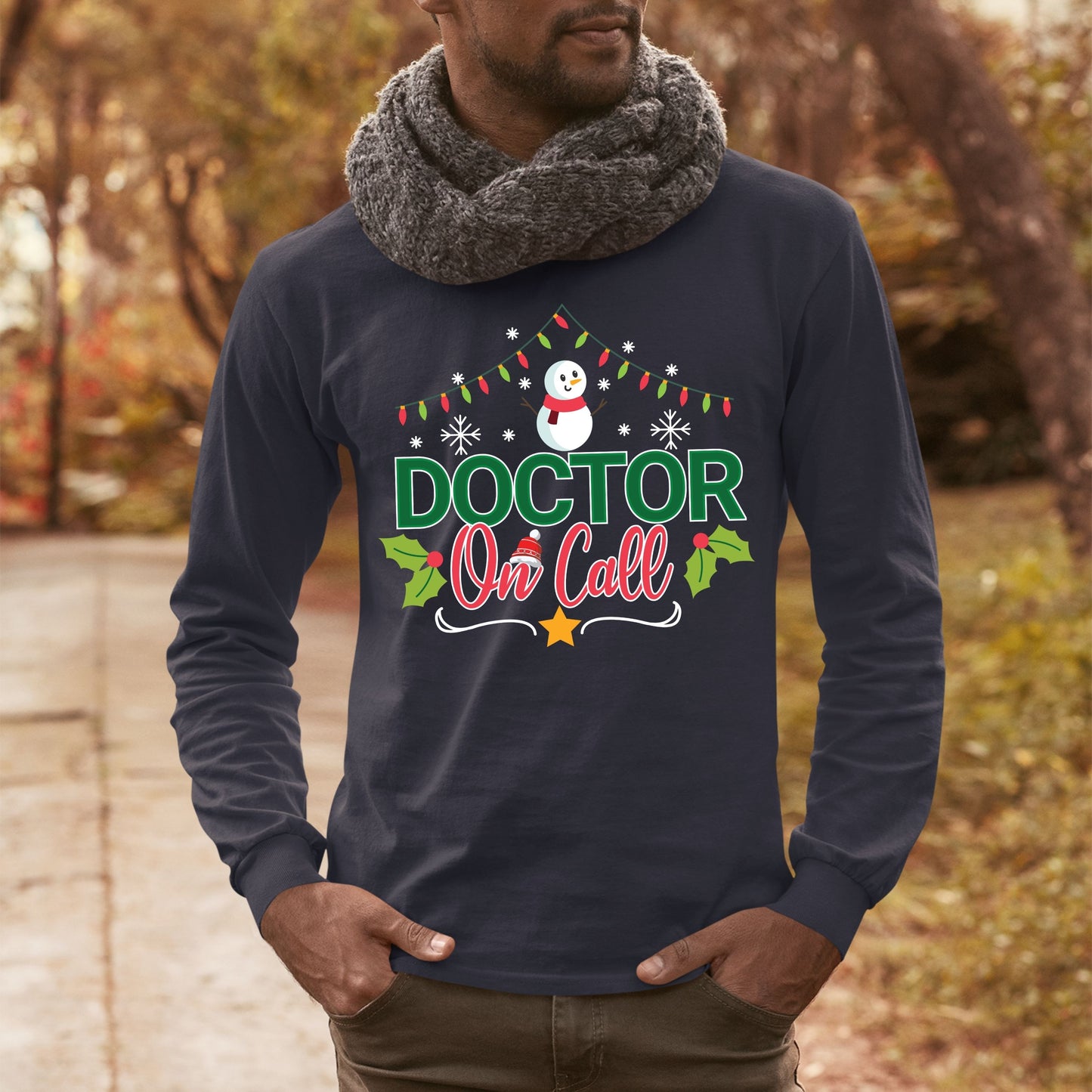 Doctor on Call, Nursing School TShirt, Doctor Gift for Him, Christmas Shirt,  Sweatshirt, Doctor Shirt, Christmas