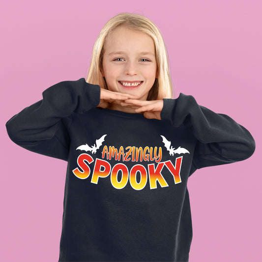 Halloween Amazingly Spooky Bodysuit, Halloween Gift Bodysuit, Halloween Onesies, Cute Halloween Bodysuit, Halloween Design Shirt