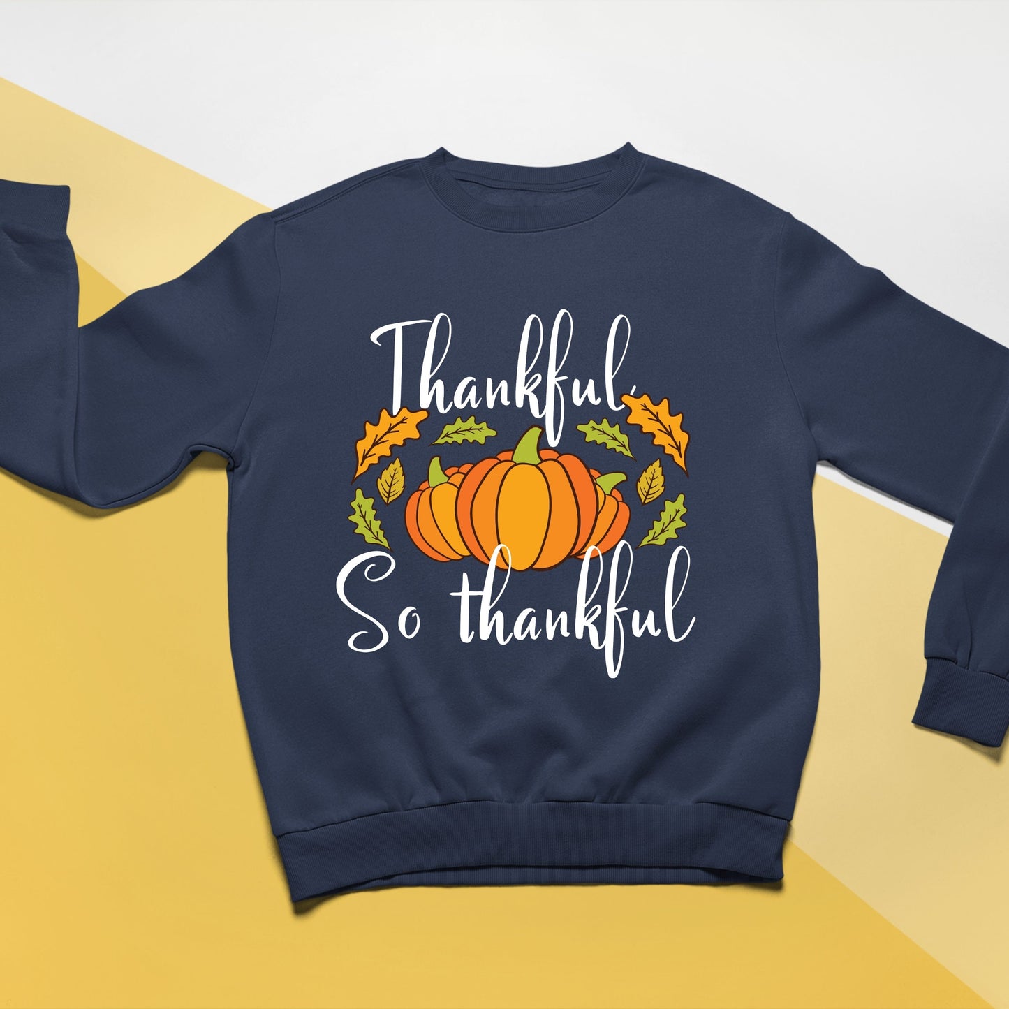 Thankful So Thankful, Thanksgiving Sweatshirt, Thanksgiving Sweater for kids, Thanksgiving Gift Ideas, Cute Thanksgiving