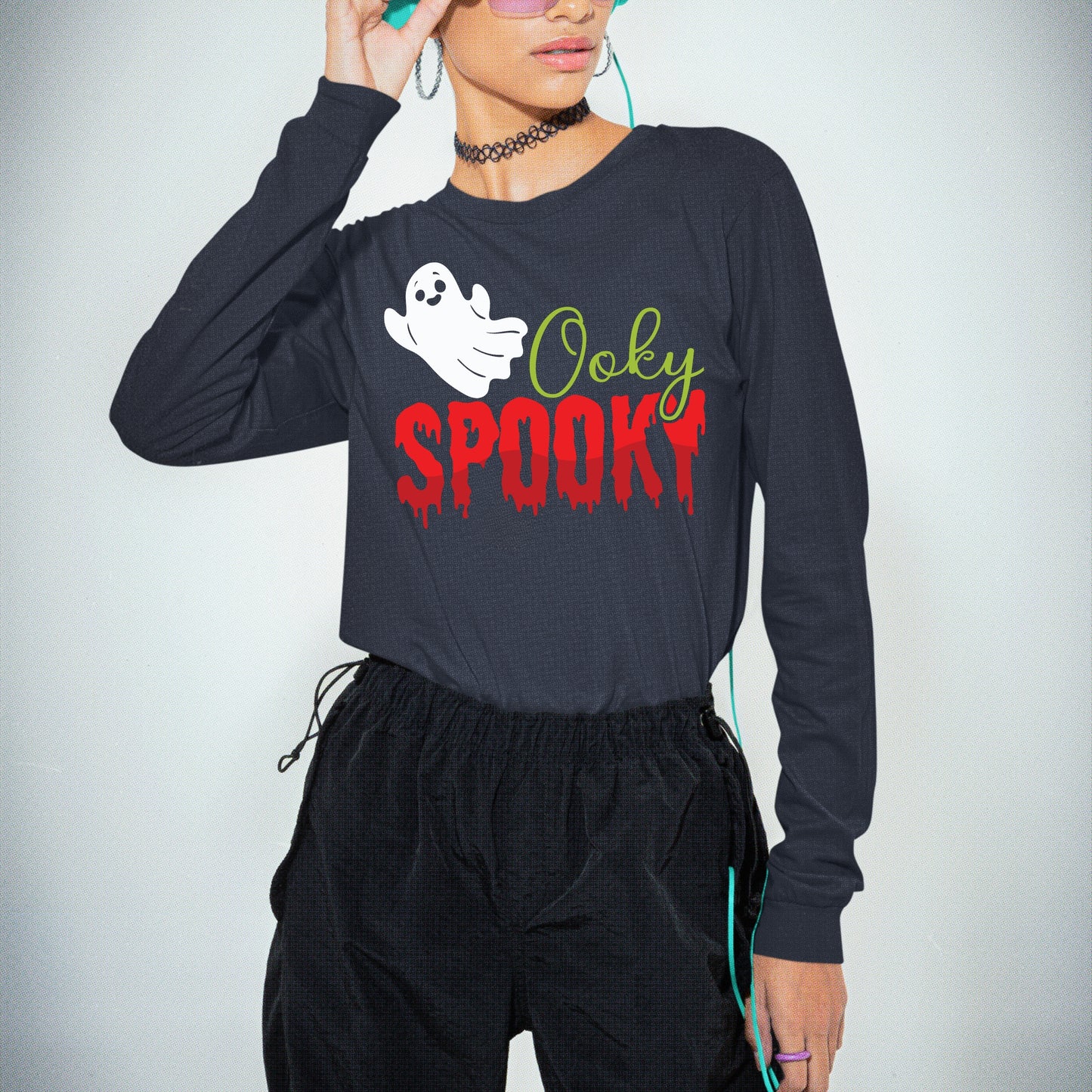 Ooky Spooky, Halloween Gift Sweatshirt, Halloween Sweater, Cute Halloween Sweatshirt, Funny Halloween Sweatshirt