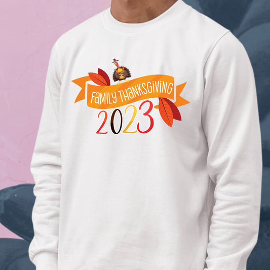 Thanksgiving Family 2023, Thanksgiving Sweatshirt, Thanksgiving Sweater for kids, Thanksgiving Gift Ideas, Cute Thanksgiving