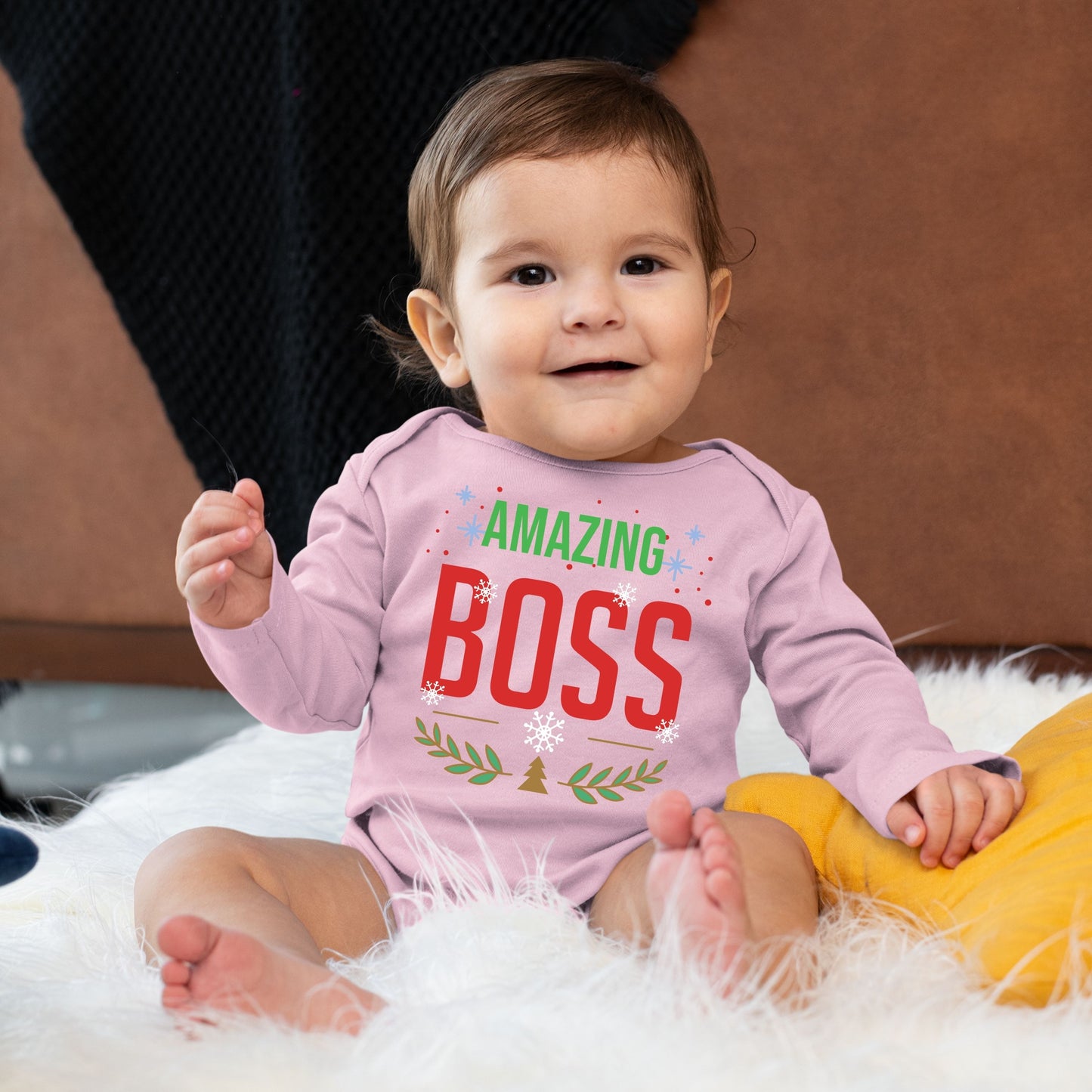 Amazing Boss, Onesie Long Sleeves, Christmas Shirts, Christmas Sweatshirts, Christmas, Christmas Clothing, Christmas Decor