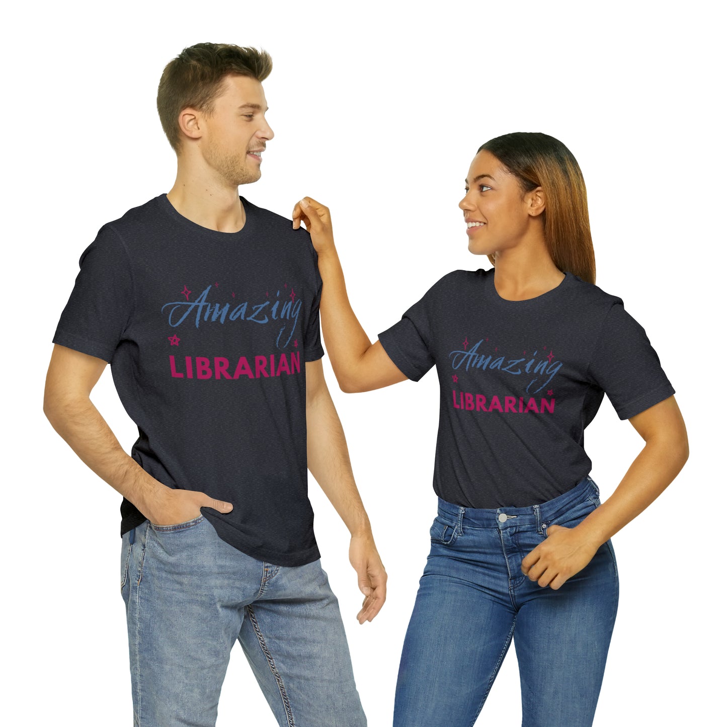 Amazing Librarian Unisex Jersey Short Sleeve Tee