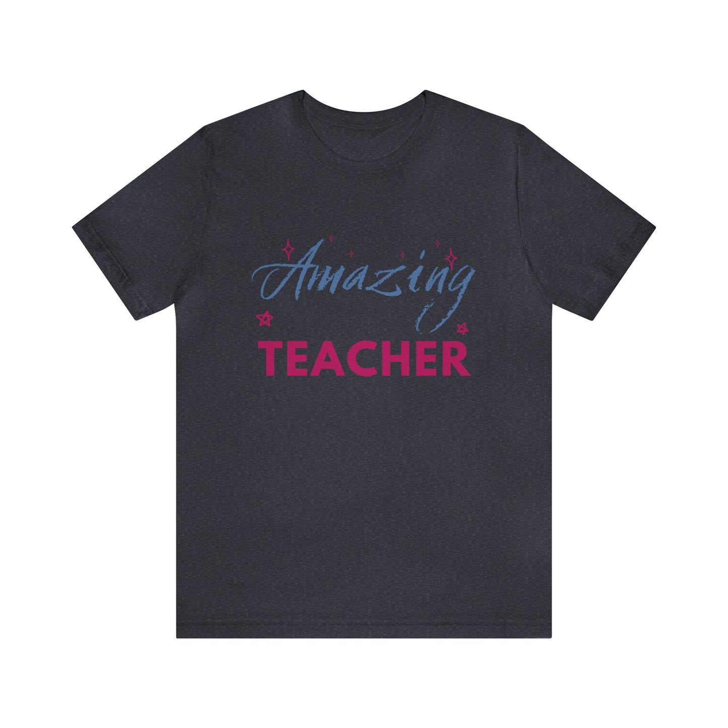 Amazing Teacher Unisex Jersey Short Sleeve Tee