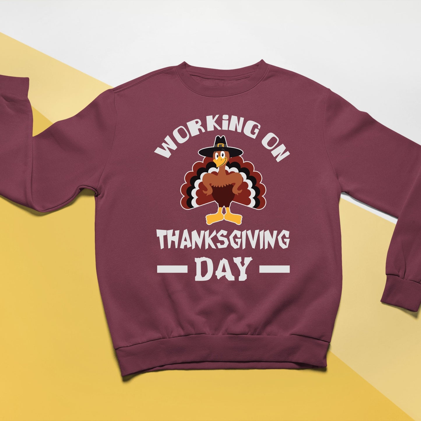 Thanksgiving Working on Thanksgiving Sweatshirt, Thanksgiving Sweatshirt, Thanksgiving Sweater for Kid, Thanksgiving Gift, Cute Thanksgiving